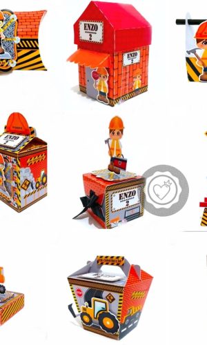 Arquivos de corte kit construção 007