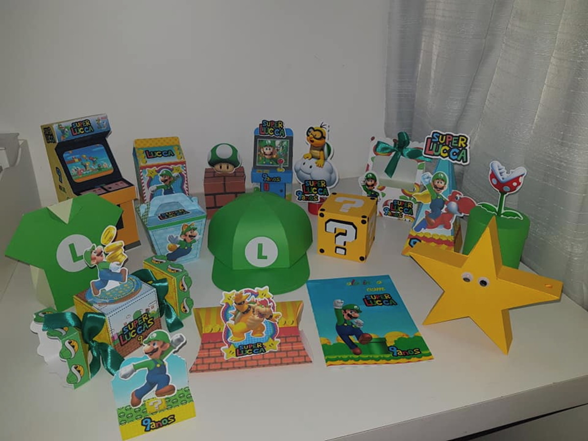 Arquivos de Corte Kit Mario Bros - Imagem 2