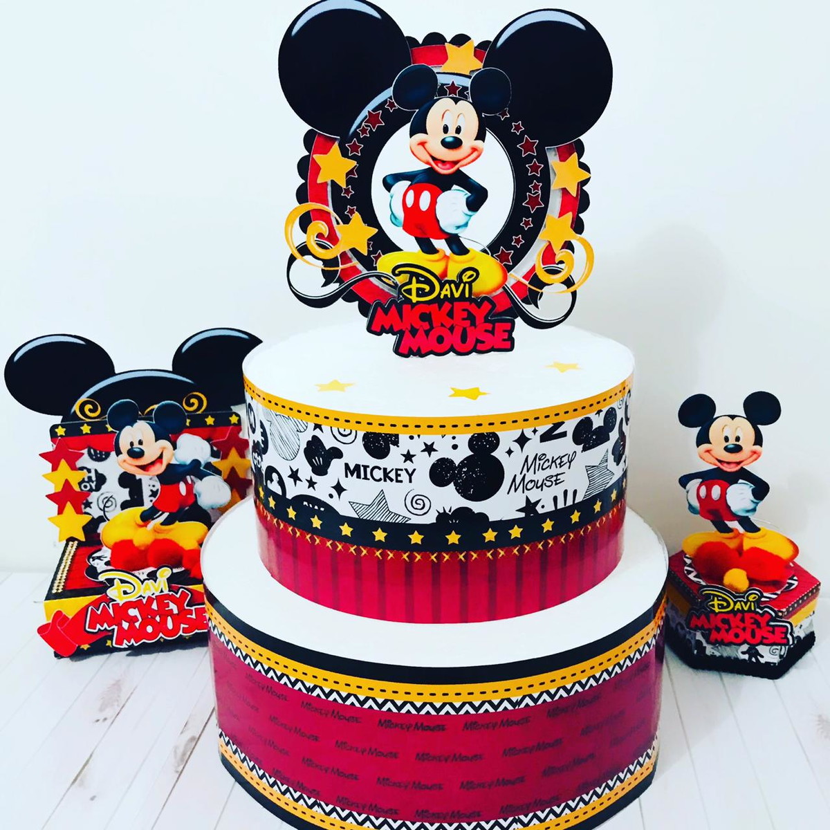 Arquivos de Corte Bolinho de Luxo Mickey Mouse - Imagem 4
