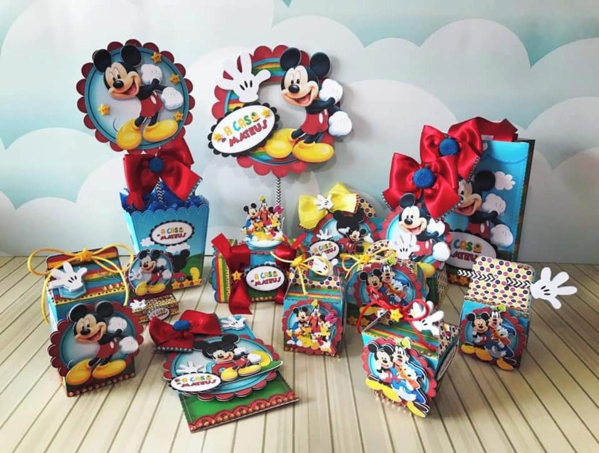 Arquivos de Corte Kit Mickey Mouse 03