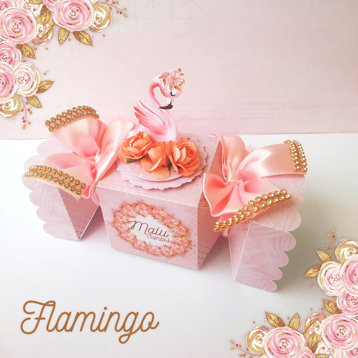 Arquivos de Corte Flamingo Luxo - Imagem 3