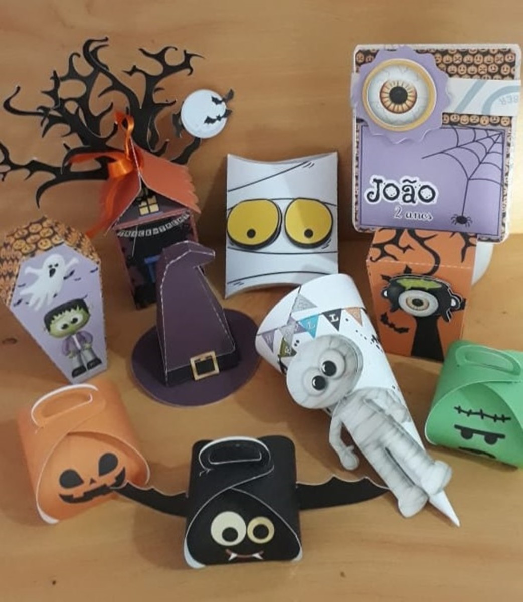 Arquivos de corte silhouette Halloween ENVIO IMEDIATO