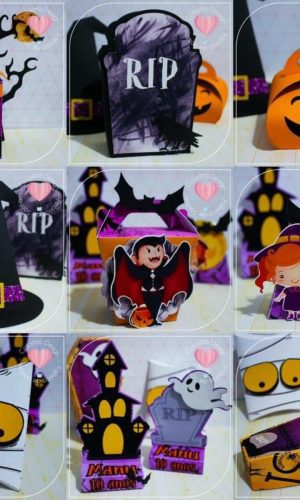 Arquivos de Corte Silhouette Halloween Envio Imediato