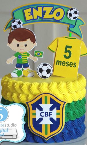 Arquivos de Corte/topo Brasil Futebol Menino