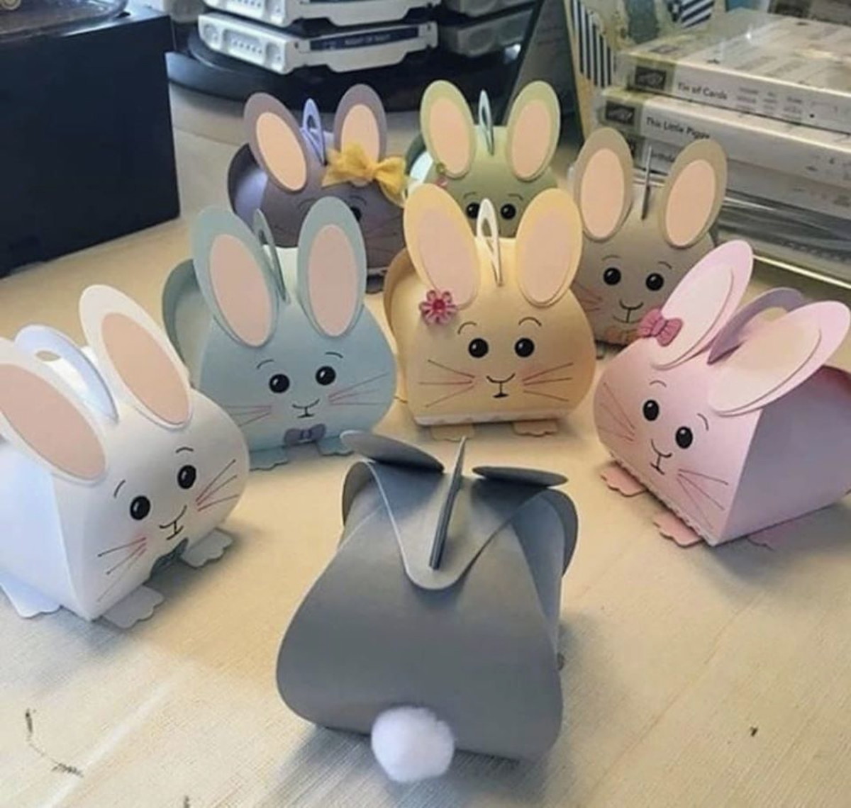 Arquivos de corte caixas coelhinhos 01