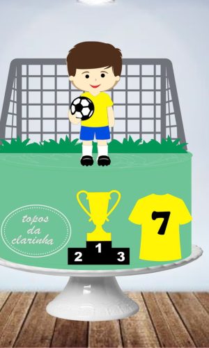 Arquivos De Corte Topo De Bolo Menino Campeão