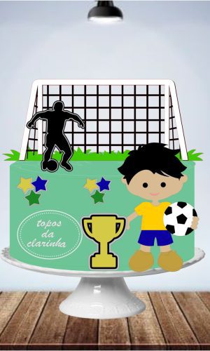 Arquivos De Corte Topo De Bolo Menino Torcedor Camada
