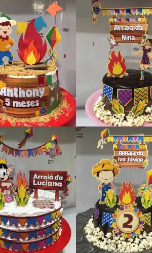 Arquivos de corte topos bolo junino