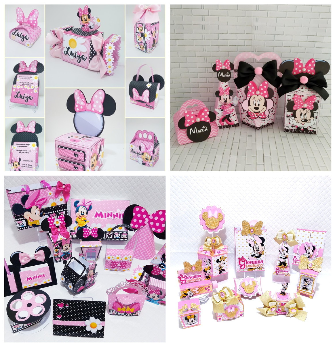 Combo Arquivos De Corte Minnie 5023