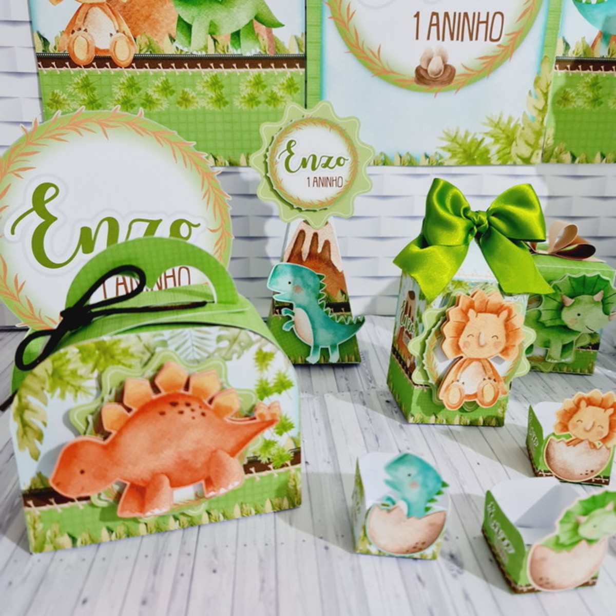Dinossauro Cute - Arquivos Corte Studio e pdf 724 - Imagem 3