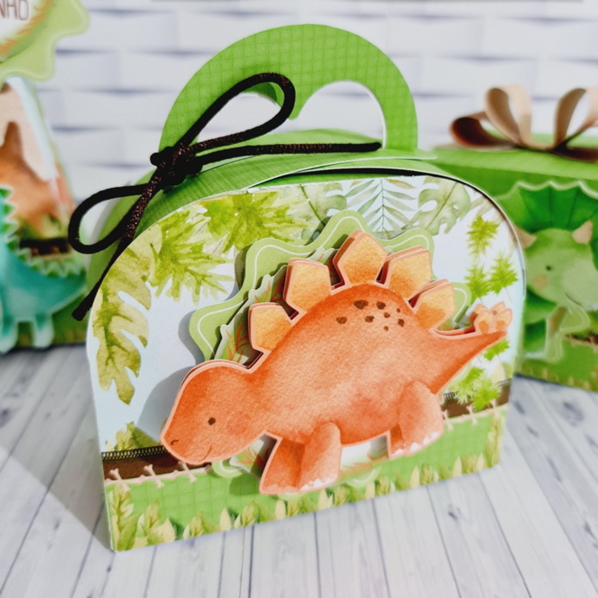 Dinossauro Cute - Arquivos Corte Studio e pdf 724 - Imagem 5