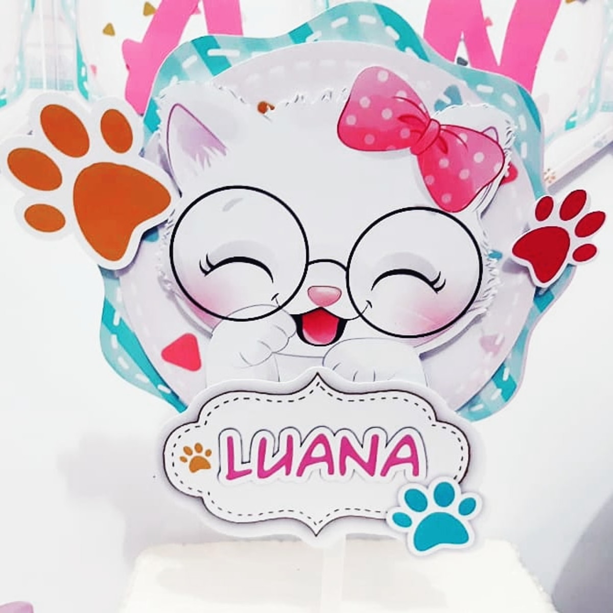 Gatinha Cute - Arquivos de Corte Studio e pdf + Fotos 3112 - Imagem 2