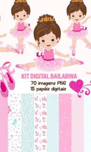 Kit Digital Bailarina #708#