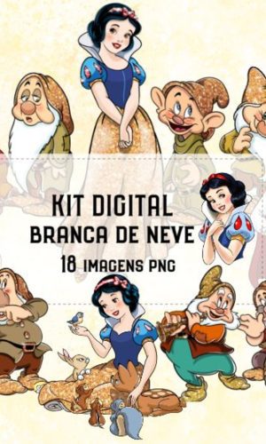 Kit Digital Branca de Neve 1984