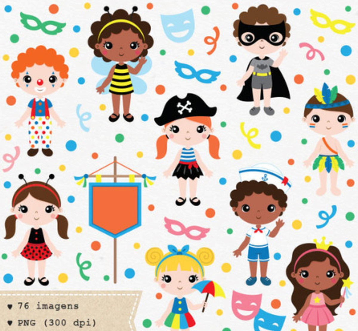 Kit Digital Carnaval 1609