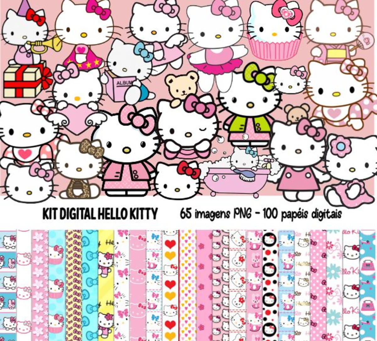 Kit Digital Hello Kitty #1614#