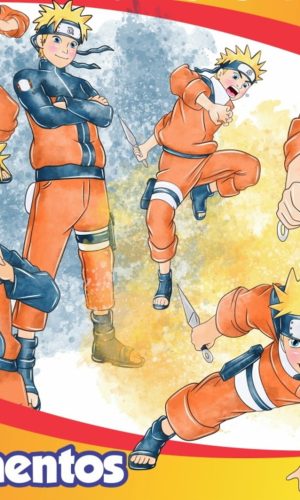 Kit Digital Naruto Aquarelado 1596