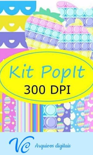 Kit digital Pop It Fidget Toy- Candy -COD 853