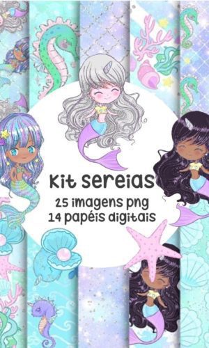 Kit Digital Sereias 641
