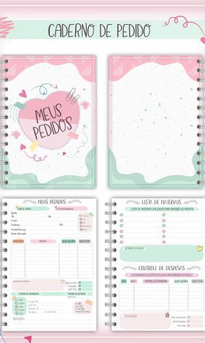 M404- Arquivo digital Caderno de Pedidos -A5