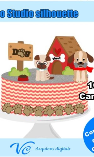 M953- Arquivo de corte topo PETS CAMADAS 2