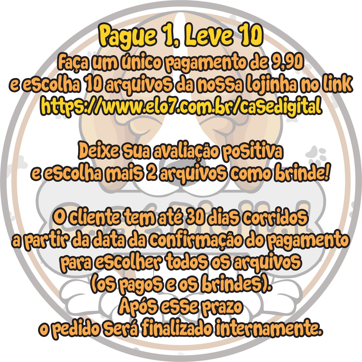 Pague 1, Leve 10 - Arquivo Silhouette Topo Dumbo 01 - Imagem 2