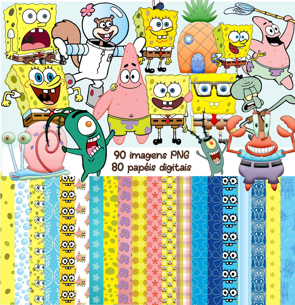 Super Kit Digital Bob Esponja #793#