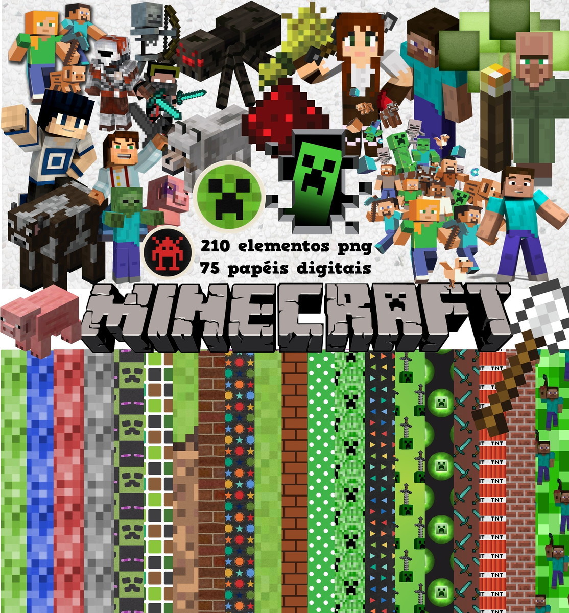 Super Kit Digital Minecraft #27#