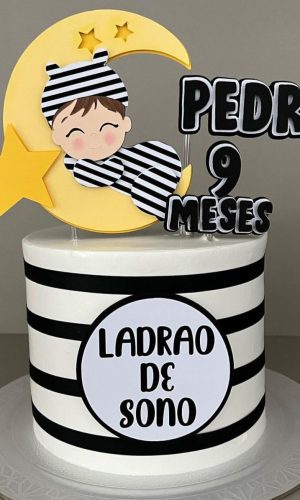 Topo Bolo Bebe na Lua (arquivo Digital)