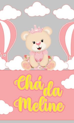 Topo Chá de Bebê Menina (arquivo Digital)