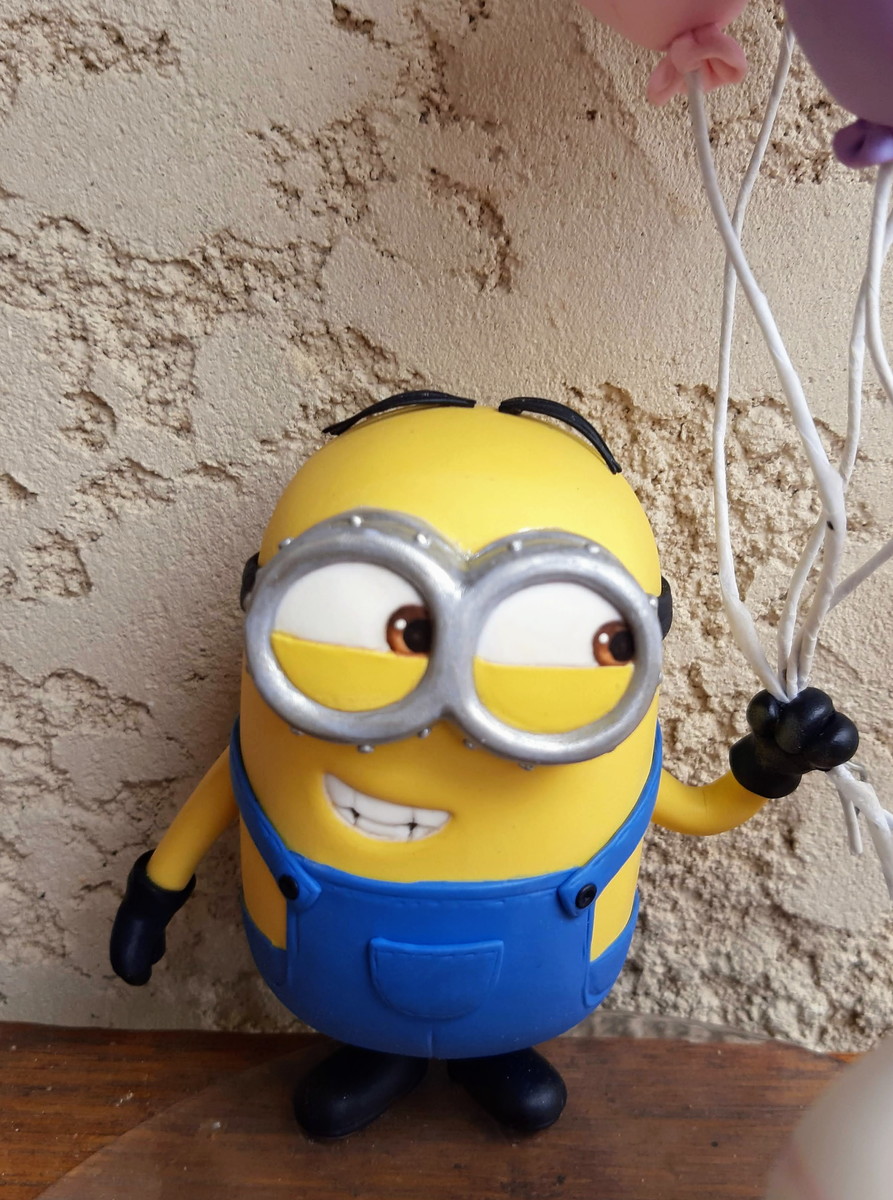 Topo De Bolo Agnes Minions - Imagem 4