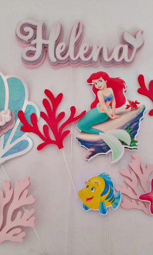 Topo de Bolo Ariel