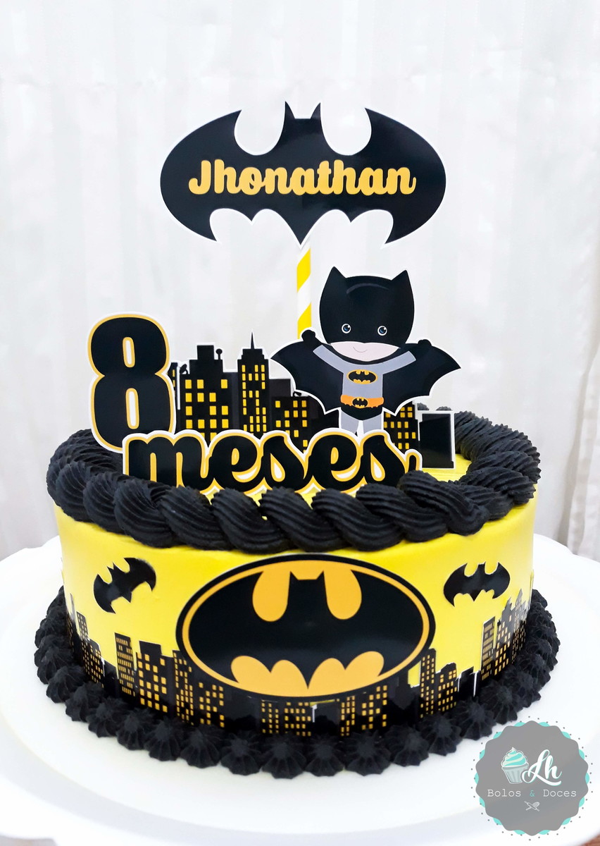 Arquivo Digital Topo de Bolo Batman Baby #1