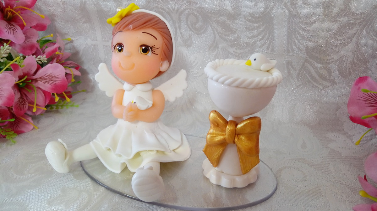 Topo de bolo de Batizado 3
