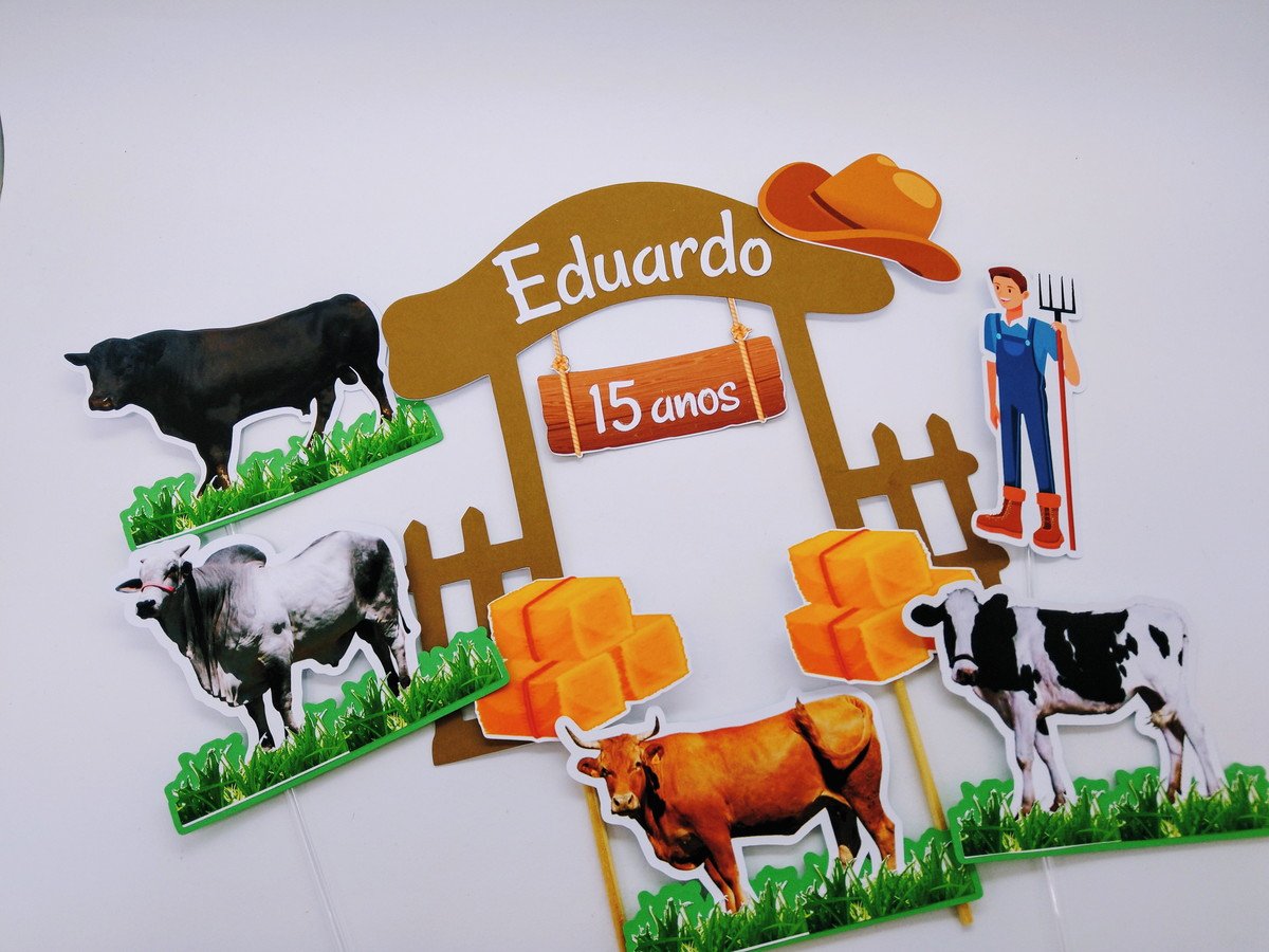 Topo de Bolo Fazendeiro