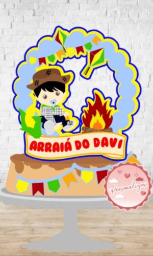 Arquivo Topo de Bolo - Festa Junina Bebê Masculino
