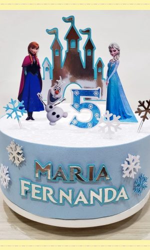 TOPO DE BOLO FROZEN