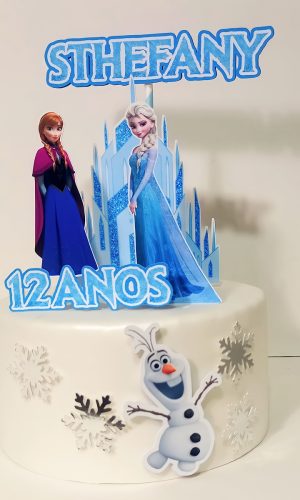 Topo de Bolo Frozen