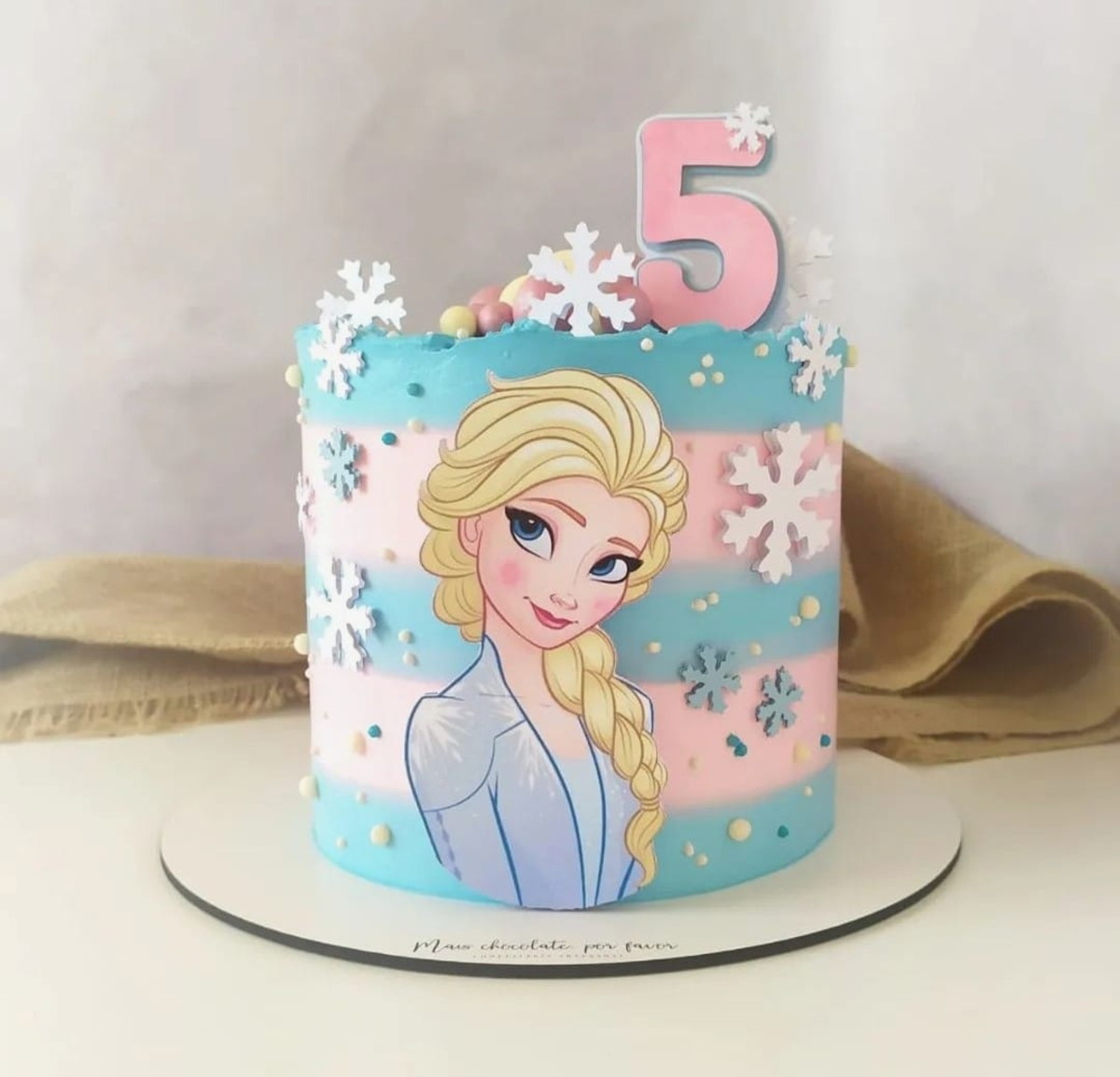 Topo de Bolo Frozen