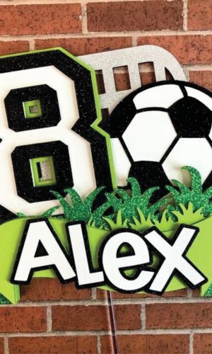 Topo de Bolo Futebol Arquivo de Corte