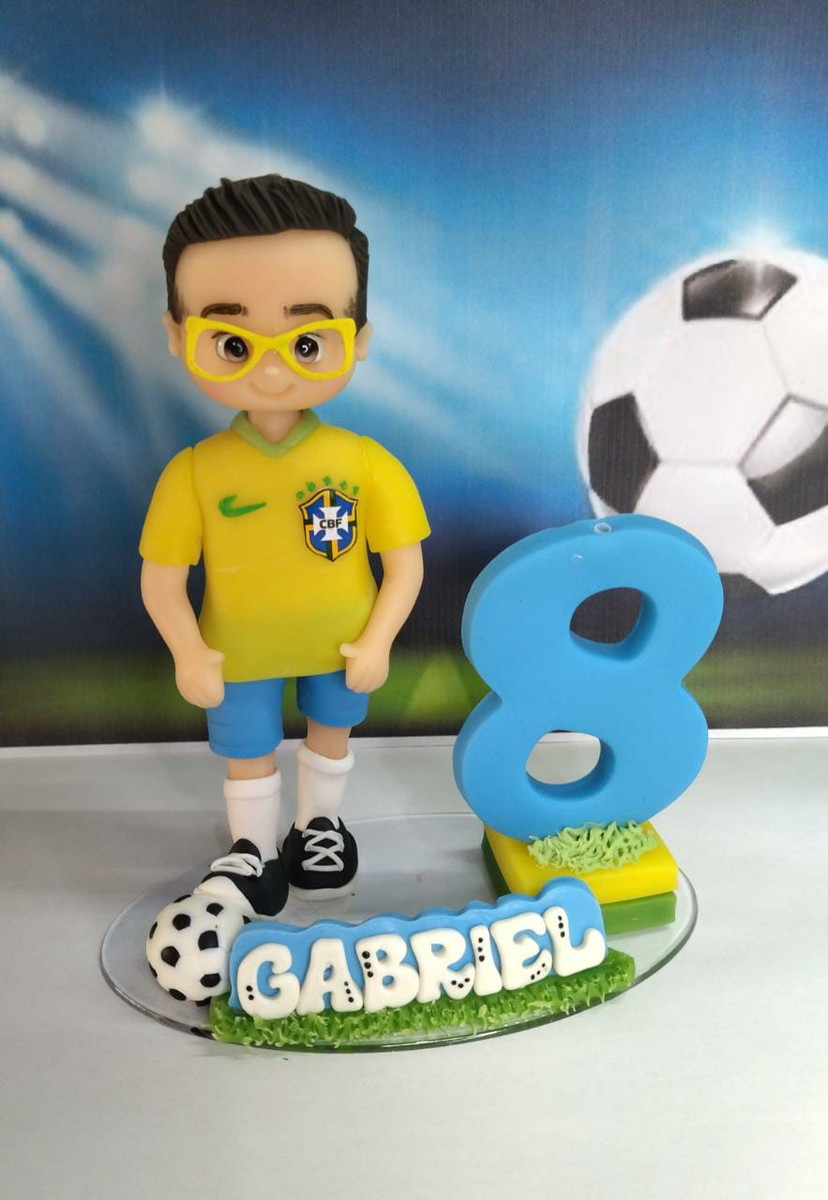 Topo De Bolo Futebol