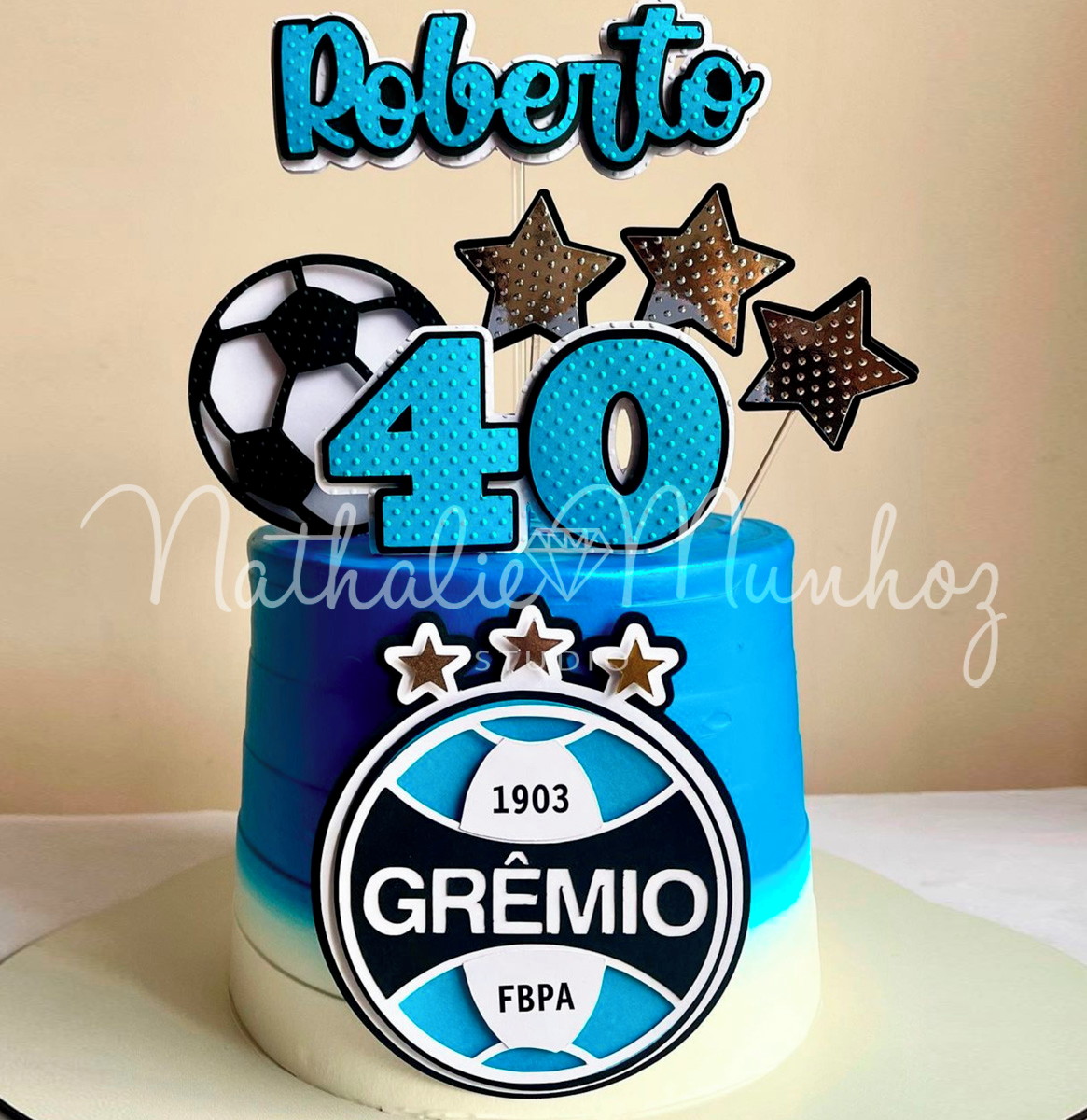 Topo de Bolo - Grêmio Futebol - Arquivo de Corte