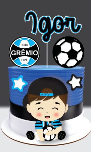 Topo de Bolo - Grêmio Futebol - Arquivo de Corte