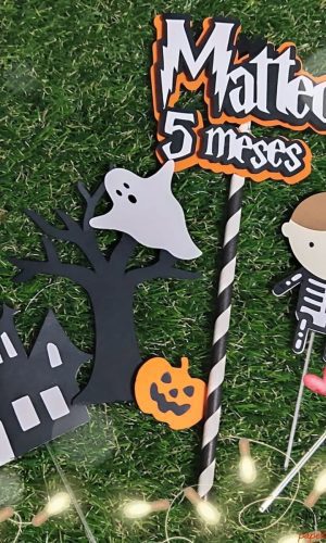 Topo de bolo Halloween