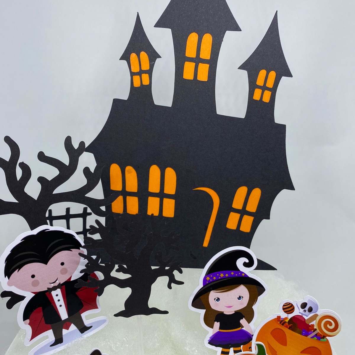 Topo de bolo Hallowen - Imagem 4