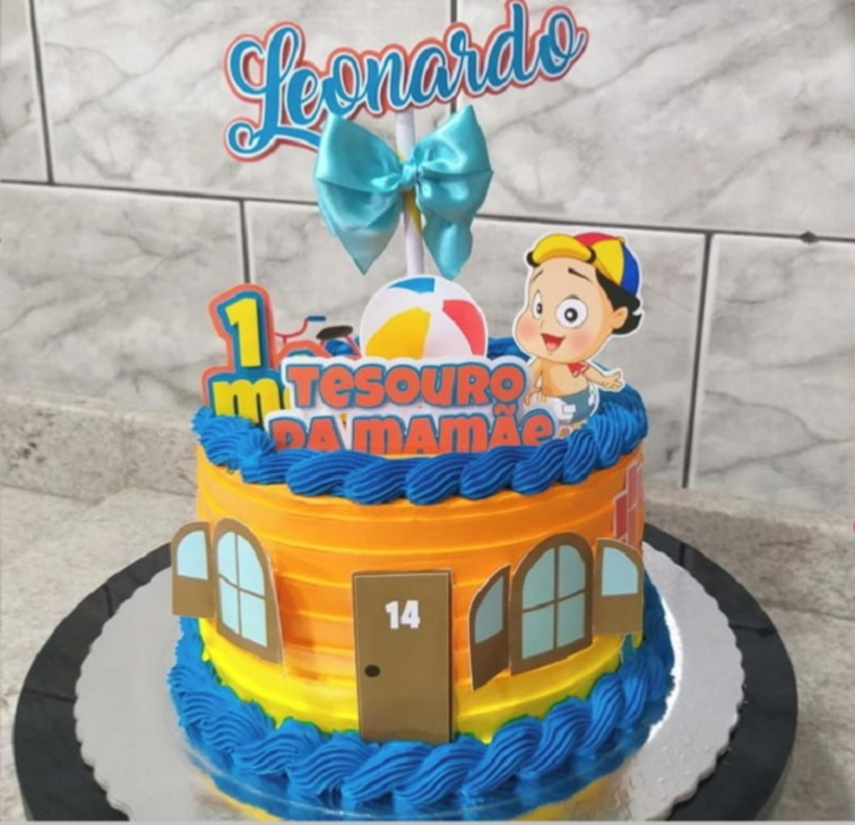 Topo de Bolo Kiko Bebe + 4 Arquivos a Sua Escolha