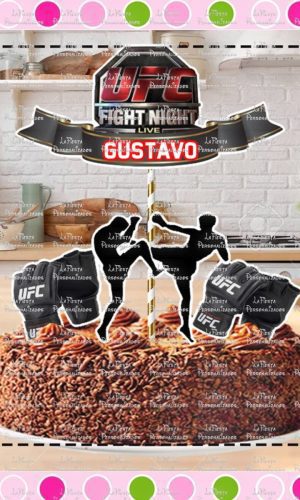 Topo de Bolo Luta UFC