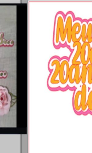 Topo de Bolo Meus 20 Anos 20 Anos Depois 40 Anos Arquivo Dig