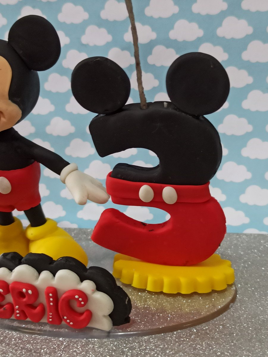 Topo de Bolo Mickey - Imagem 4