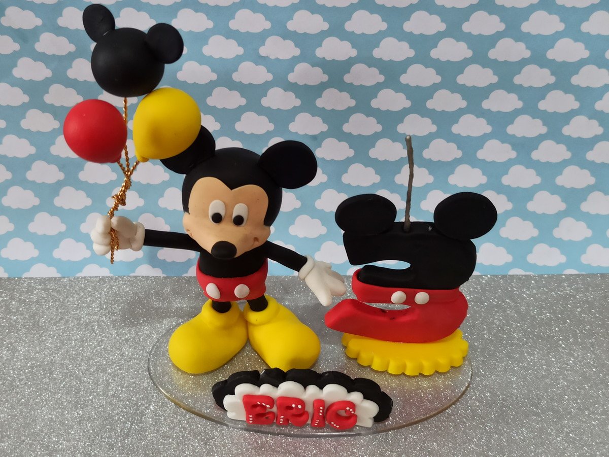 Topo de Bolo Mickey - Imagem 2
